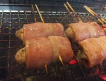 【冬季限定】牡蠣のベーコン巻